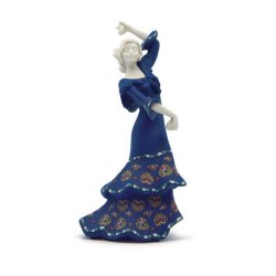 FIGURA NADAL SEVILLANA AZUL PEQUEÑA 763437