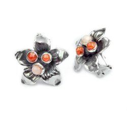 PENDIENTES LA PERIONDA 0847-C CHERRY FLOR