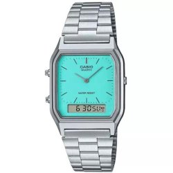 RELOJ CASIO VINTAGE EDGY AQ-230A-2A2MQYES