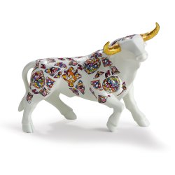 FIGURA NADAL TORO PEQUEÑO BLANCO 765040