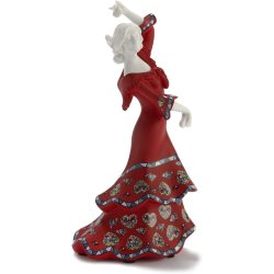 FIGURA NADAL GRACIA ESPAÑOLA ROJA PEQUEÑA 763637