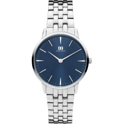 RELOJ DANISH DESIGN AKILIA MEDIUM SILVER BLUE LINK Q1251IV98